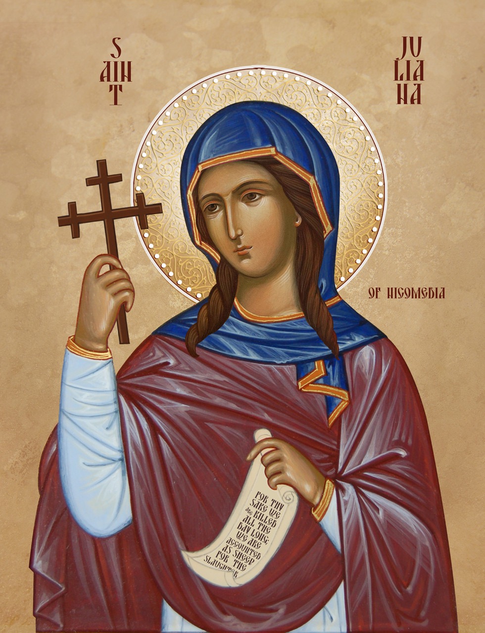Dec. 21st – Holy Virgin and Martyr Juliana of&nbsp;Nicomedia