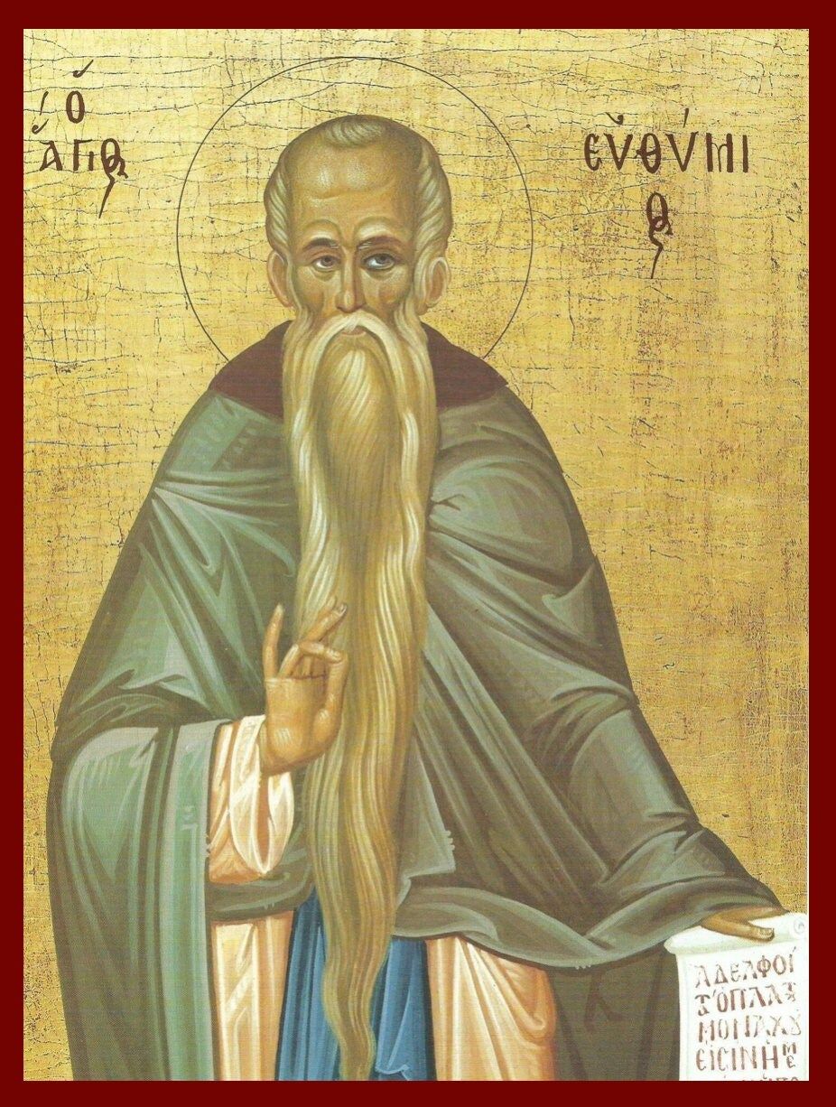Jan. 20th – St. Euthymius the Great
