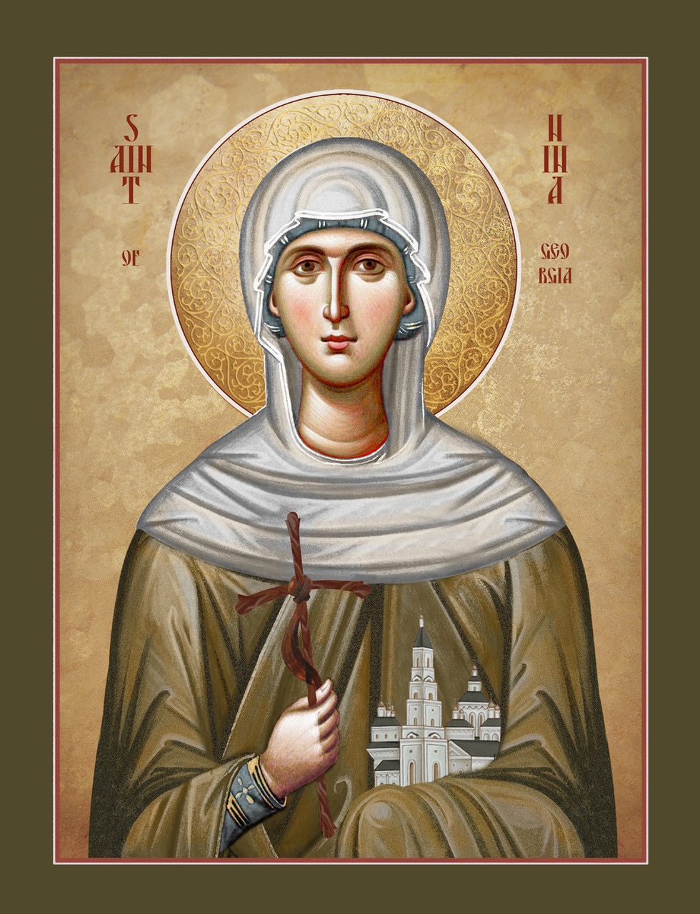 Jan. 14th – St. Nina, Equal to the Apostles and Illuminator of Georgia
