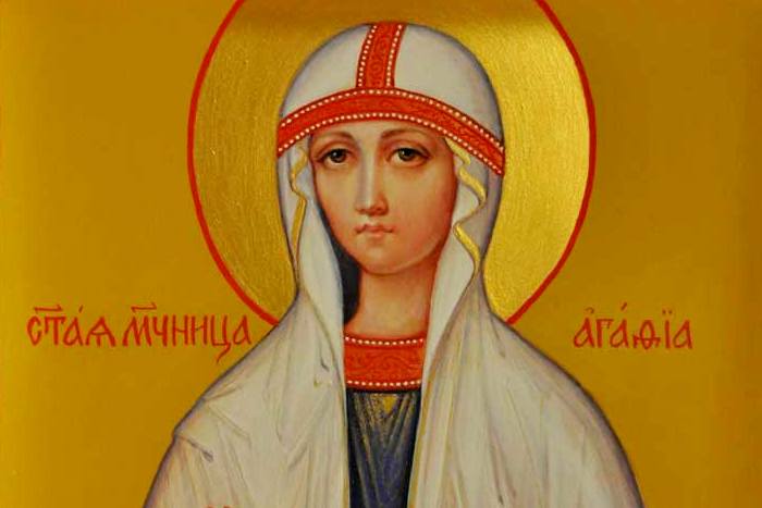 Feb. 5th – Holy Martyr&nbsp;Agatha