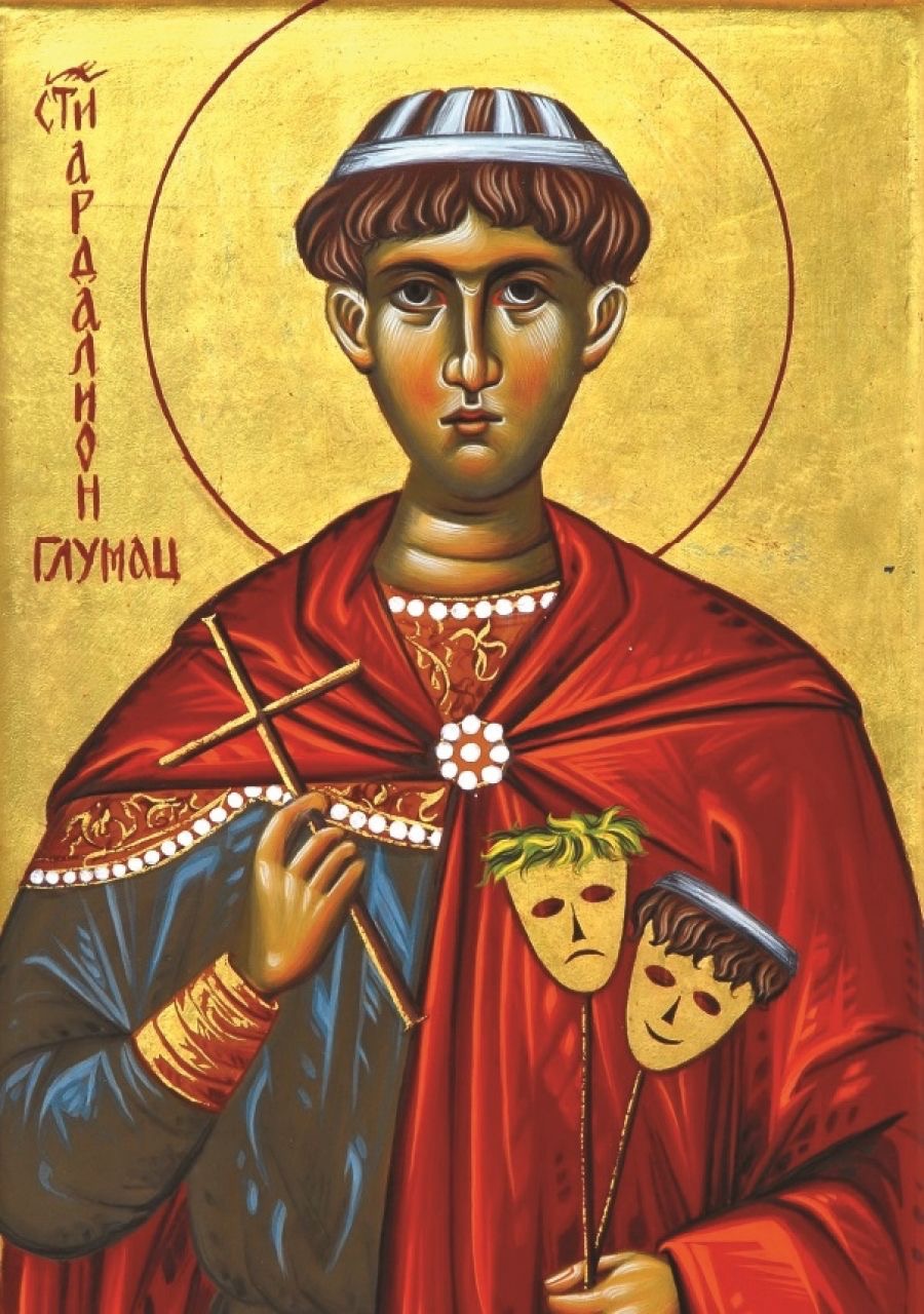 April 14th – Holy Martyr Ardalion the Comedian, who died by&nbsp;fire