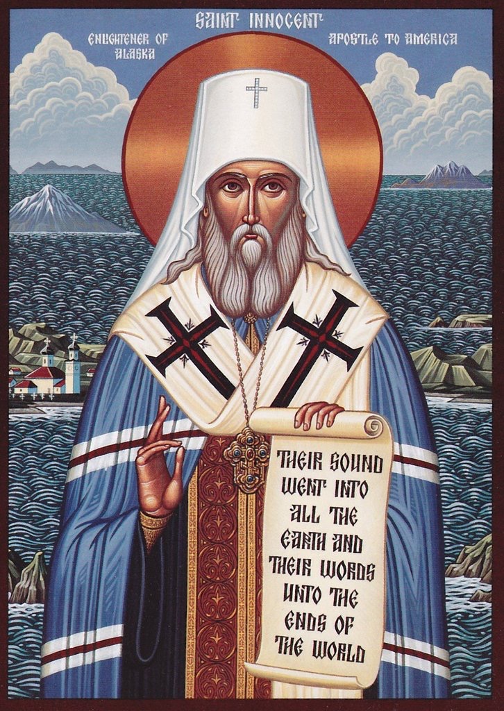 March 31st – St. Innocent of&nbsp;Alaska