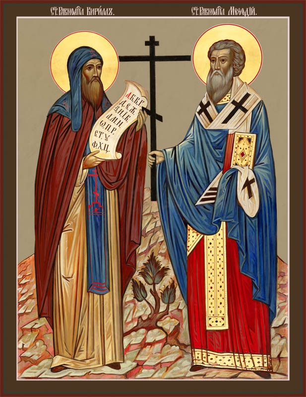 May 11th – Holy Father Cyril and Methodius, Equal to the Apostles and Evangelisers of the&nbsp;Slavs