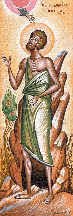 May 28th – Venerable Father Andrew the Fool for&nbsp;Christ