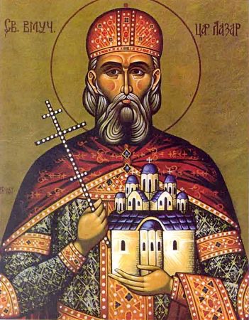 June 15th – St. Lazarus, Prince of&nbsp;Serbia