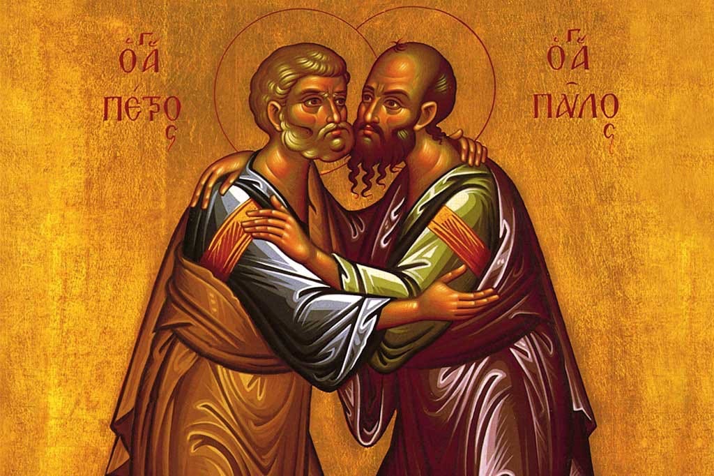 June 29th – The Holy, Glorious and All-Praised Leaders of the Apostles Peter and Paul