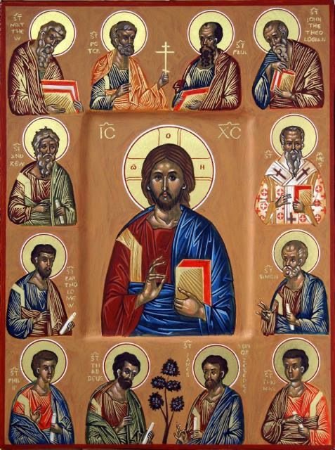 June 30th – Synaxis of the Twelve Holy, Glorious and Illustrious Apostles