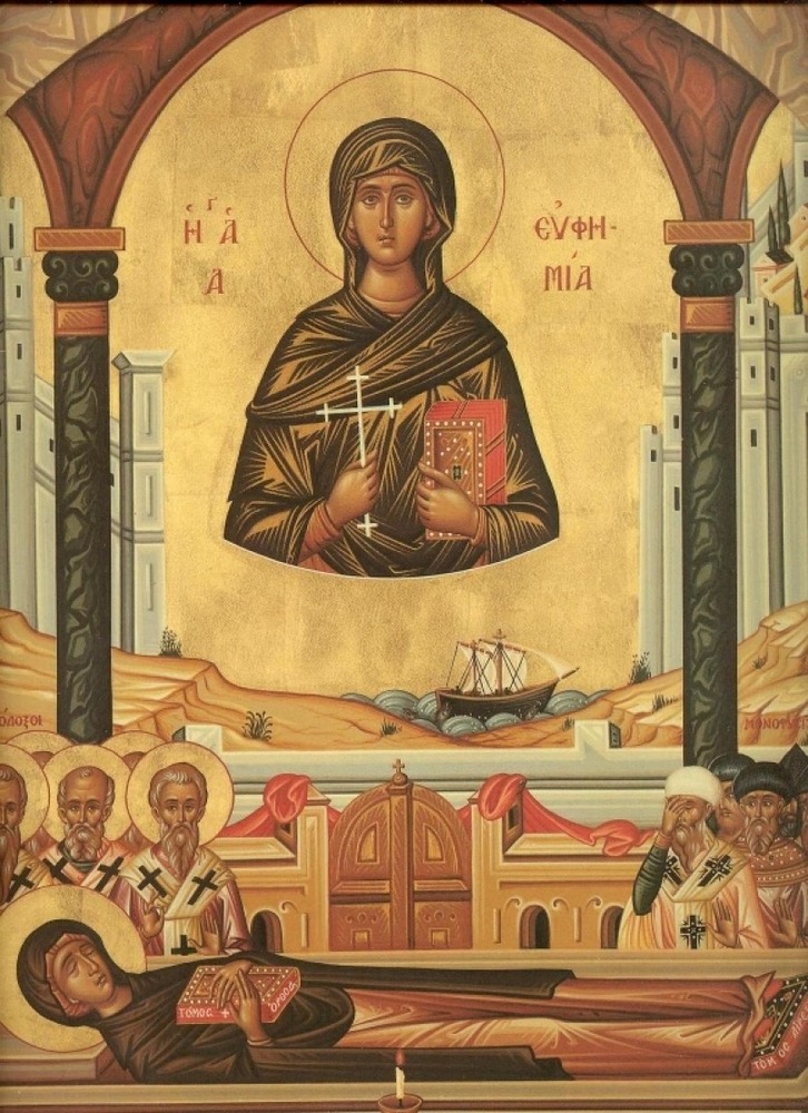 July 11th – Holy and Great Martyr&nbsp;Euphemia