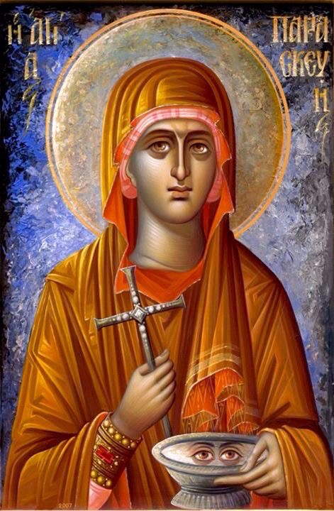 July 26th – Holy Virgin and Martyr Parasceva of&nbsp;Rome
