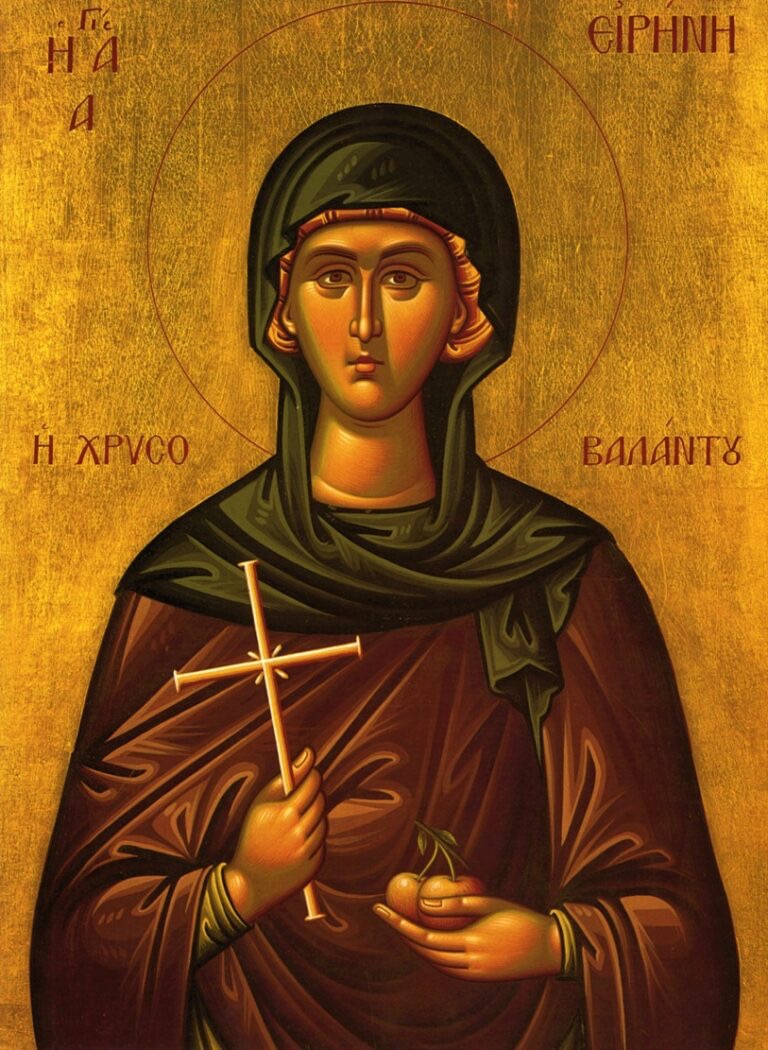 July 28th – Venerable Mother Irene of&nbsp;Cappadocia