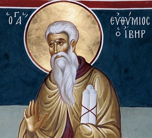 October 15th – Venerable Father Euthymius the New, who died in peace
