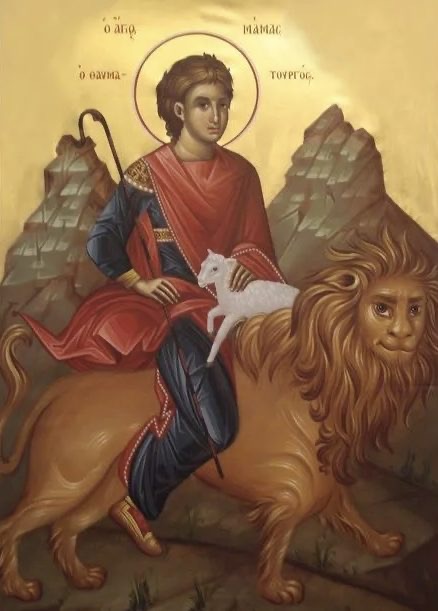 September 2nd – Holy Martyr&nbsp;Mamas