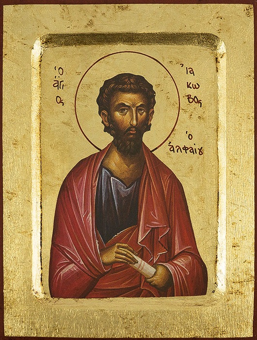 October 9th – Holy Apostle James, the son of Alphaeus