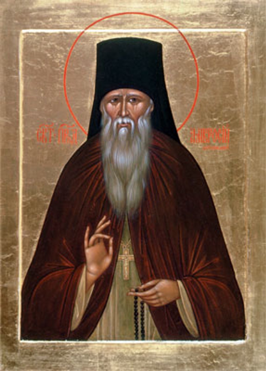 October 10th – Venerable Father Ambrose of Optina